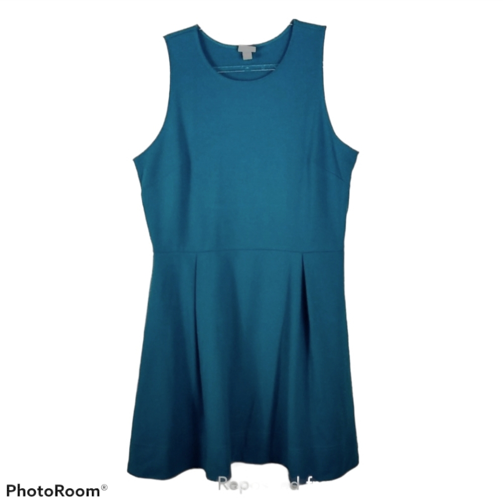 A New Day_Pockets in Comfy Dress, Teal